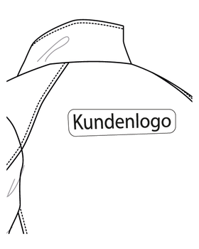 Logo auf Rücken